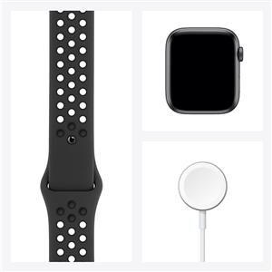 Apple Watch Nike SE GPS, 44mm Space Gray Aluminium Case with Anthracite/Black