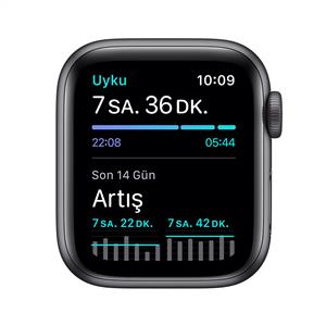 Apple Watch Nike SE GPS, 40mm Space Gray Aluminium Case with Anthracite/Black