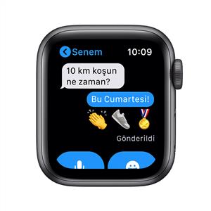 Apple Watch Nike SE GPS, 40mm Space Gray Aluminium Case with Anthracite/Black