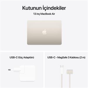 MacBook Air MW103TU/A M4 16Gb-512Gb Ssd-Liquid Retina-13.6inc-Yıldız Işığı