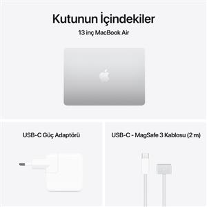 MacBook Air MC654TU/A M4 24Gb-512Gb Ssd-Liquid Retina-13.6inc-Gümüş