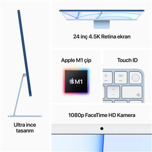 APPLE MGPJ3TU/A iMac M1 8C CPU 8C GPU 8 GB 512 GB SSD 24" - YEŞİL