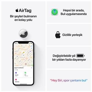 Apple AirTag (Tekli Paket)