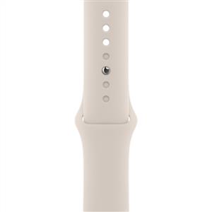 Apple Watch SE GPS, 44mm Gold Aluminium Case with Starlight Sport Band