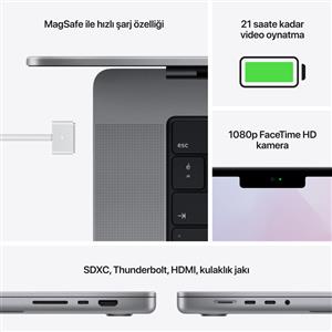 Macbook Pro MK1A3TU/A M1 Max 32Gb-1Tb Ssd-Liquid Retina-16inc-Space Grey