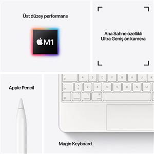 ipad Pro 3.Nesil 512GB WIFI+Cellular 11''Retina Ekran iPadOS Tablet Silver