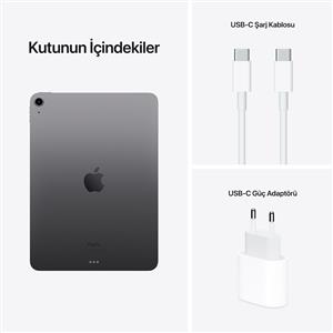 Ipad Air 5.Nesil 256GB WIFI 10.9''Liquid Retina Ekran iPadOS Tablet Space Gray