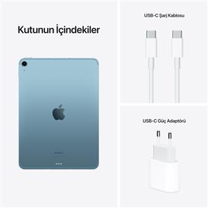 Ipad Air 5.Nesil 64GB WIFI+Cellular 10.9''Liquid Retina Ekran iPadOS Tablet Blue