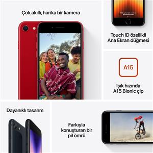 iPhone SE 64 Gb 3. Nesil Akıllı Telefon Siyah