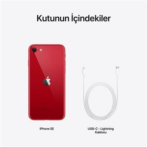 iPhone SE 256 Gb 3. Nesil Akıllı Telefon Kırmızı