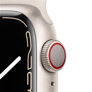 Apple Watch Series 7 GPS + Cellular,41mm Starlight Aluminium Case with Starlight
