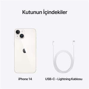 iPhone 14 Plus 128 Gb Akıllı Telefon Yıldız Işığı