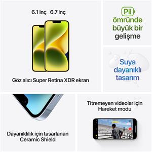 iPhone 14 512 Gb Akıllı Telefon Kırmızı