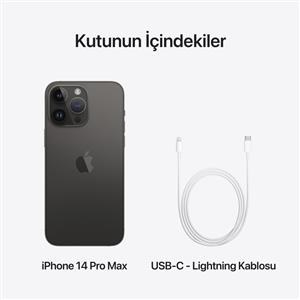 iPhone 14 Pro Max 1 TB Akıllı Telefon Uzay Siyahı