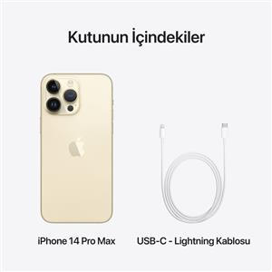 iPhone 14 Pro Max 128 Gb Akıllı Telefon Altın