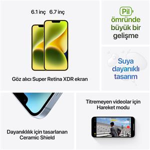 iPhone 14 Plus 512 Gb Akıllı Telefon Mavi