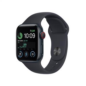 Apple Watch SE GPS + Cellular 40mm Midnight Aluminium Case with Midnight Sport