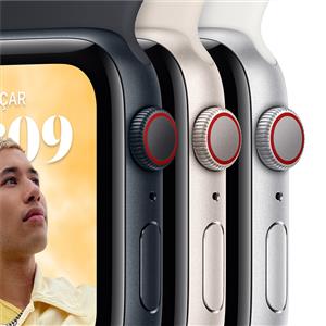 Apple Watch SE GPS + Cellular 40mm Midnight Aluminium Case with Midnight Sport