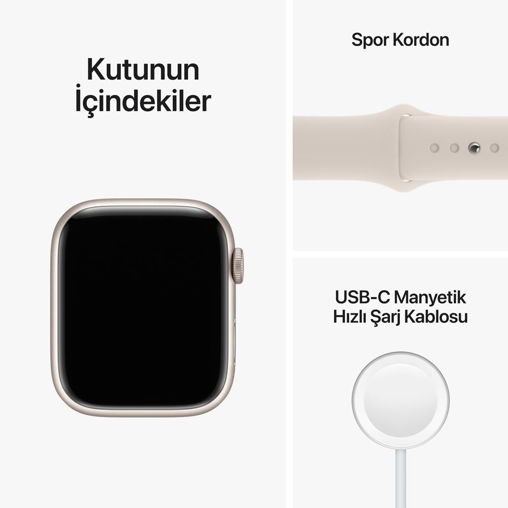 Apple Watch Series 8 GPS + Cellular 41mm Starlight Aluminium Case