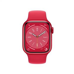 Apple Watch Series 8 GPS 45mm (PRODUCT)RED Aluminium Case with Red Sport Band