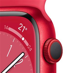 Apple Watch Series 8 GPS 45mm (PRODUCT)RED Aluminium Case with Red Sport Band