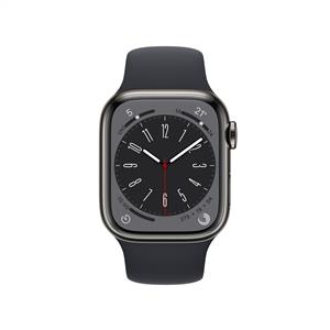 Apple Watch Series 8 GPS + Cellular 41mm Graphite Stainless Steel Case