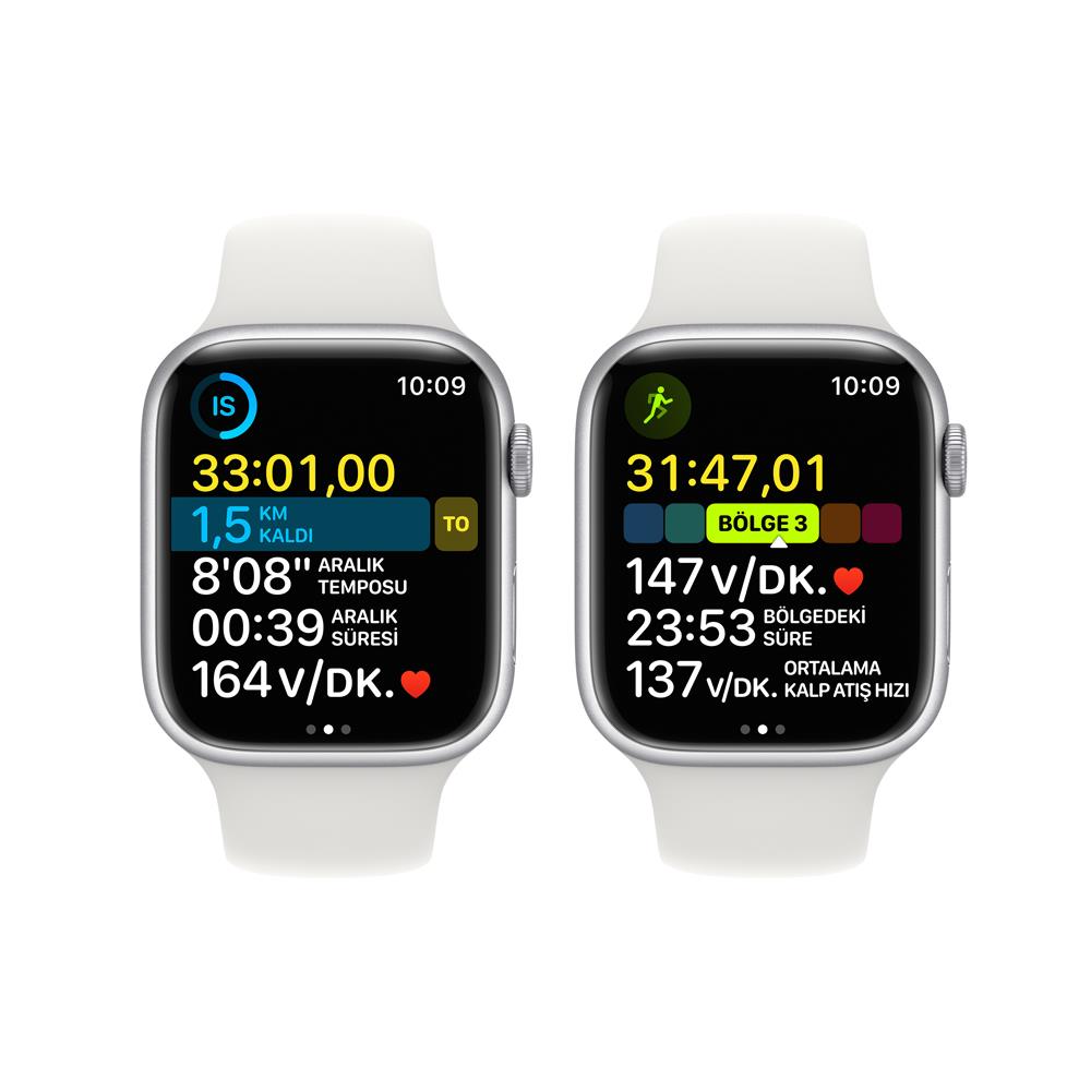 Apple Watch Series 8 GPS + Cellular 41mm Silver Aluminium Case