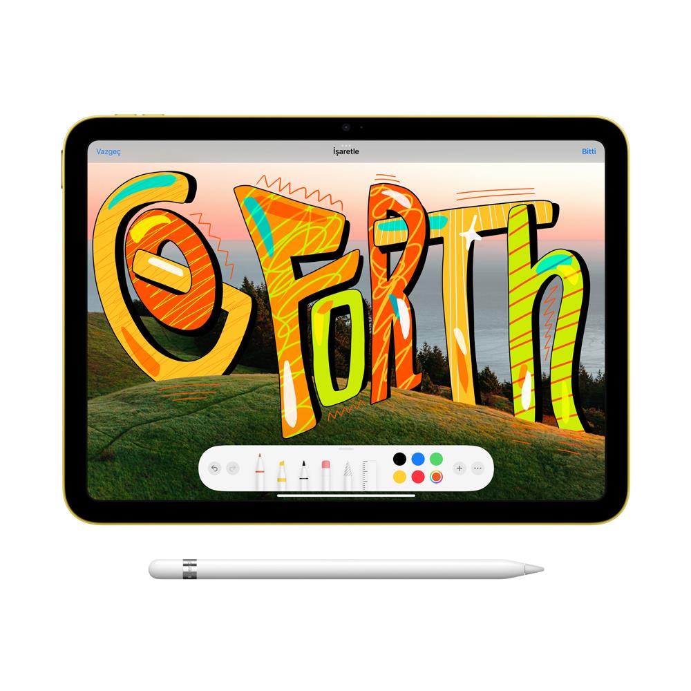 iPad 10.Nesil 256GB Wi-Fi 10.9''Liquid Retina Ekran iPadOS Tablet