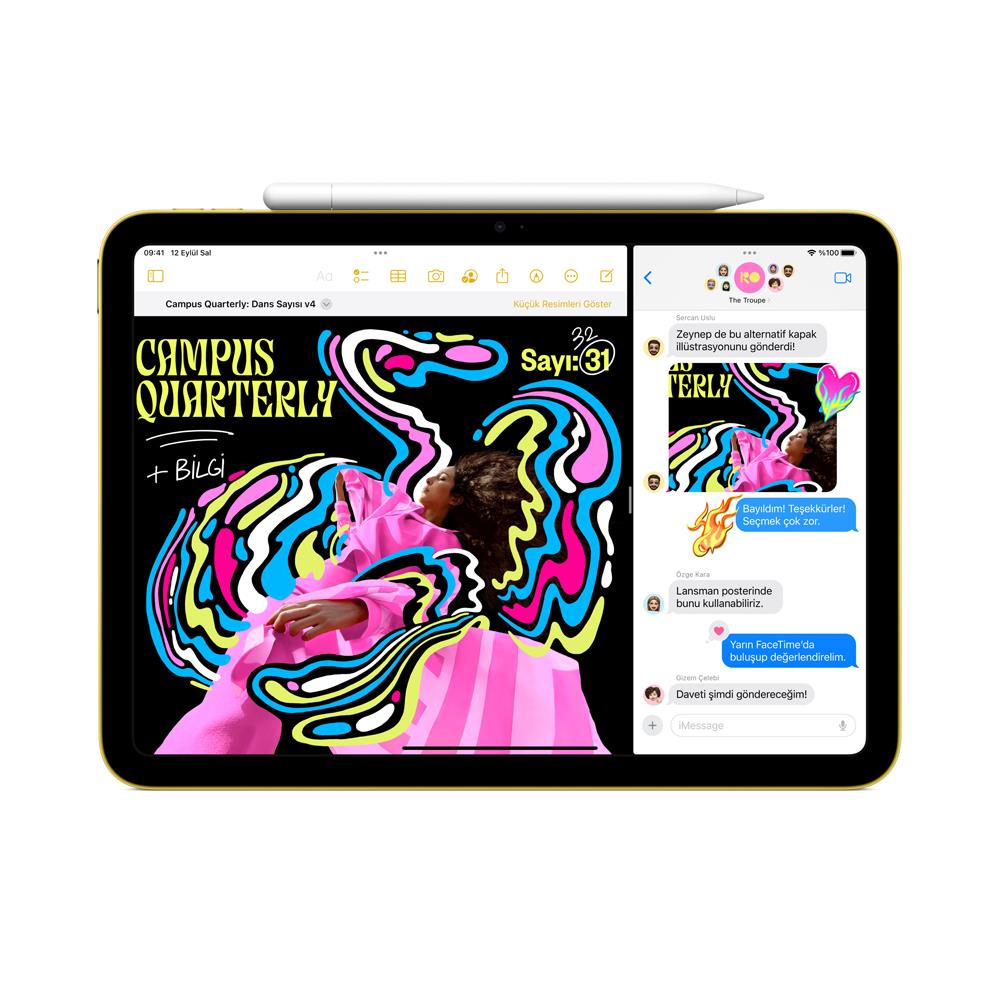 iPad 10.Nesil 64GB Wi-Fi 10.9''Liquid Retina Ekran iPadOS Tablet