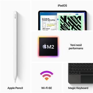 iPad Pro 4.Nesil 1TB WIFI 11''Liquid Retina Ekran iPadOS Tablet Gümüş
