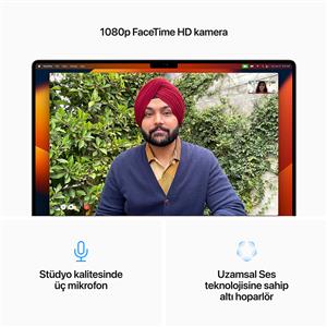 MacBook Pro MNW83TU/A M2 Pro 16Gb-512Gb Ssd-Liquid Retina-16inc-Uzay Grisi