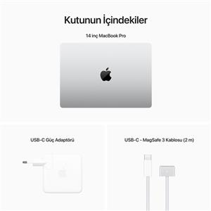 MacBook Pro MPHH3TU/A M2 Pro 16Gb-512Gb Ssd-Liquid Retina-14inc-Gümüş