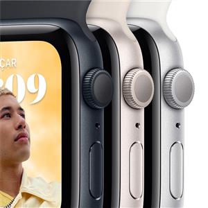 Apple Watch SE GPS 40mm Midnight Aluminium Case with Midnight Sport Bnd NEW-demo