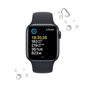 Apple Watch SE GPS 40mm Midnight Aluminium Case with Midnight Sport Bnd NEW-demo