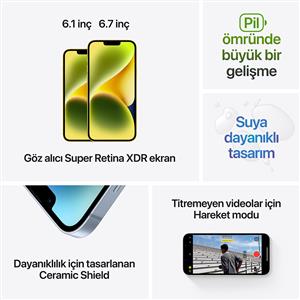 iPhone 14 512 Gb Akıllı Telefon Sarı