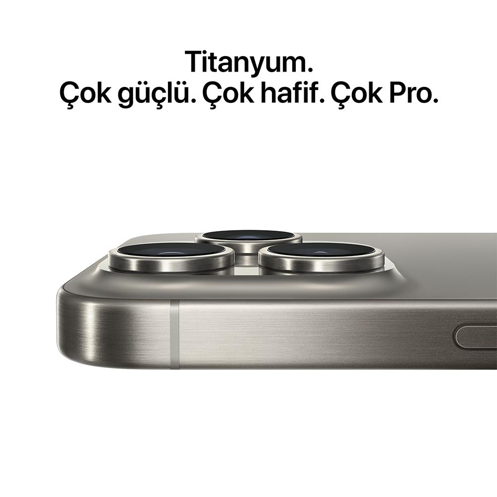 iPhone 15 Pro 512 Gb Akıllı Telefon Siyah Titanium - Vatan Bilgisayar