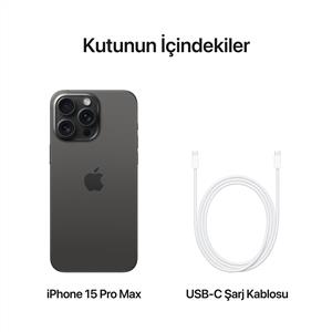 iPhone 15 Pro Max 1 Tb Akıllı Telefon Siyah Titanium