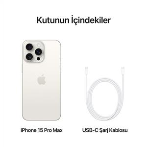 iPhone 15 Pro Max 1 Tb Akıllı Telefon Beyaz Titanium