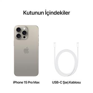 iPhone 15 Pro Max 1 Tb Akıllı Telefon Natural Titanium