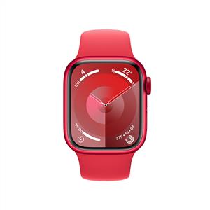 Apple Watch Series 9 GPS 41mm (PRODUCT)RED Aluminium RED Sport Band Akıllı Saat- S/M