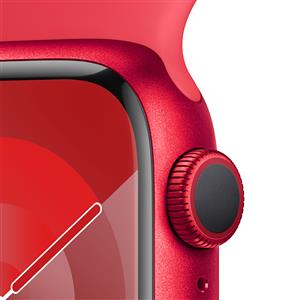 Apple Watch Series 9 GPS 41mm (PRODUCT)RED Aluminium RED Sport Band Akıllı Saat- S/M