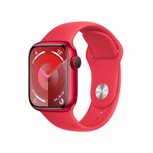 Apple Watch Series 9 GPS + Cellular 41mm RED Aluminium RED Sport Band - M/L