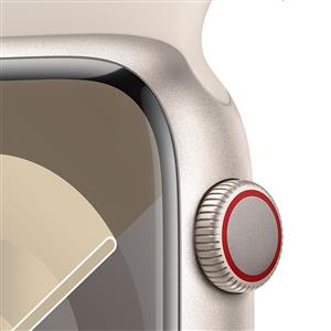 Apple Watch Series 9 GPS + Cellular 45mm Starlight Aluminium Starlight Band M/L