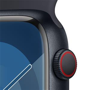 Apple Watch Series 9 GPS + Cellular 45mm Midnight Aluminium Midnight Band - S/M