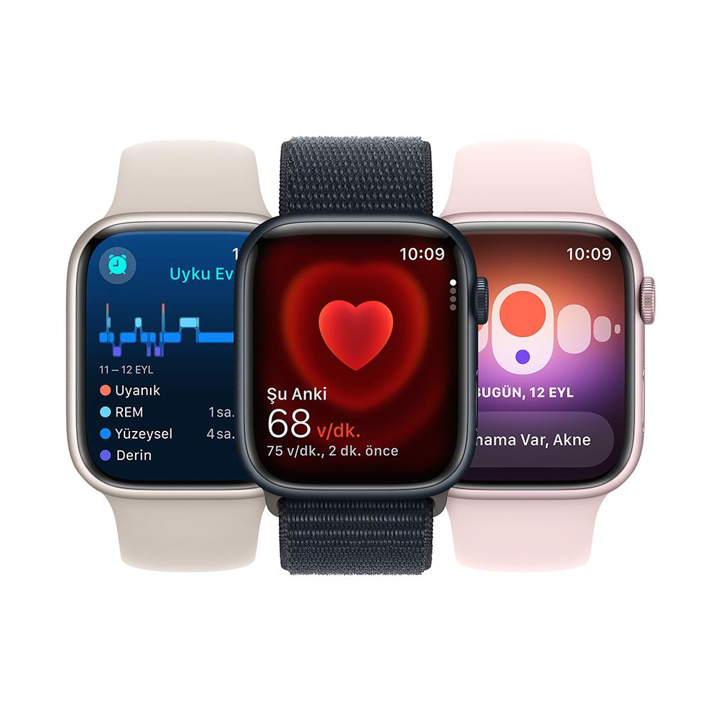 Apple Watch Series 9 GPS + Cellular 45mm Midnight with Midnight