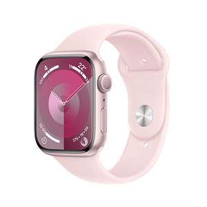 Apple Watch Series 9 GPS + Cellular 45mm Akıllı Saat Pink Aluminium Light Pink Band - S/M