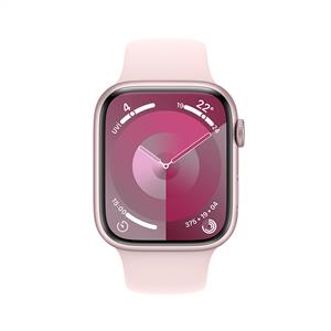 Apple Watch Series 9 GPS + Cellular 45mm Akıllı Saat Pink Aluminium Light Pink Band - S/M