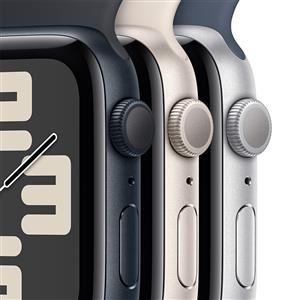 Apple Watch SE GPS 40mm Akıllı Saat Silver Aluminium Case with Winter Blue Sport Loop-NEW