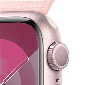 Apple Watch Series 9 GPS 41mm Akıllı Saat Pink with Light Pink Sport Loop