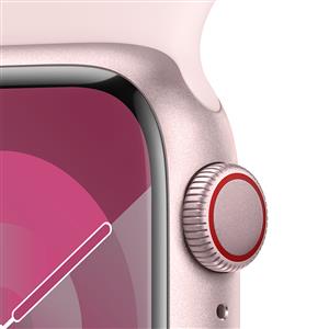 Apple Watch Series 9 GPS + Cellular 41mm Akıllı Saat Pink with Light Pink Sport Band - S/M